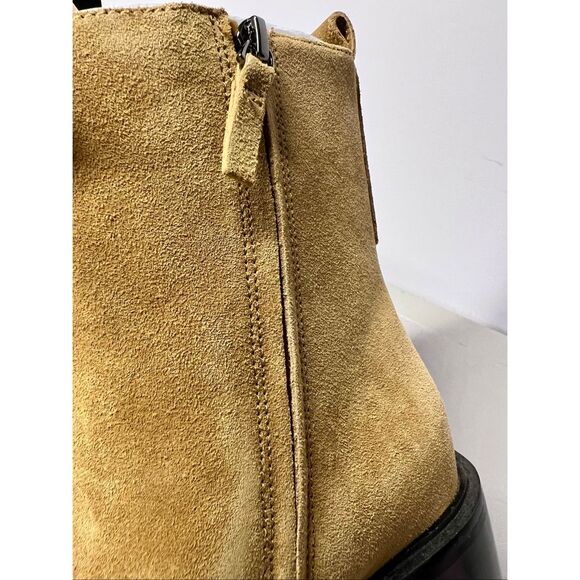 Everlane The City Boot Toasted Almond Suede Size 8.5 NWB - Picture 8 of 16
